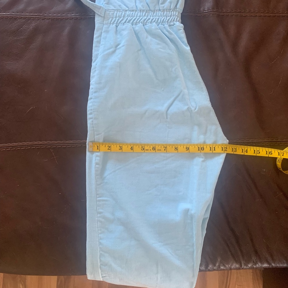 Vintage 1970’s Powder Blue Corduroy Jumpsuit - Picture 16 of 16